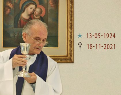Falecimento do Pe. Manuel Fernández-Herce, SJ