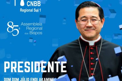 Dom Júlio, Arcebispo metropolitano de Sorocaba é nomeado Presidente do Regional Sul 1 da CNBB para o próximo quadriênio.
