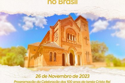 CELEBRAÇÃO DA IGREJA CRISTO REI! ⛪ Além do Centenário de Promissão, em Novembro, celebramos os 85 anos da nossa Igreja Cristo Rei e os 100 anos da chegada do Monsenhor Nakamura no Brasil