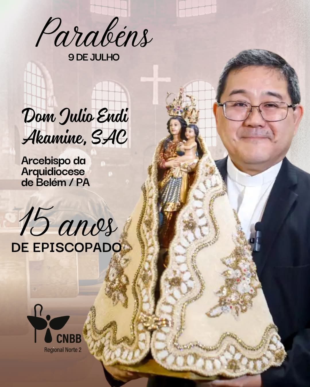 15 anos de Episcopado de Dom Julio Akamine